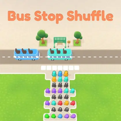 Bus Stop Shuffle Nintendo Switch okładka gry