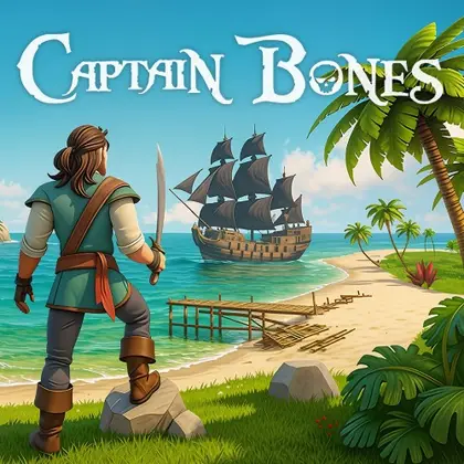 Captain Bones : A Pirate's Journey Nintendo Switch okładka gry