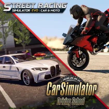 Car & Moto Simulator Bundle : Racing & Driving Nintendo Switch okładka gry