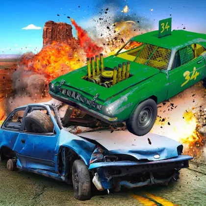 Car Crash Simulator: Demolition Derby Madness Nintendo Switch okładka gry