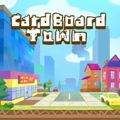 Cardboard Town Nintendo Switch okładka gry