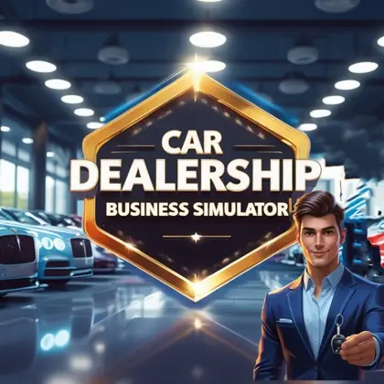 Car Dealership Business Simulator Nintendo Switch okładka gry