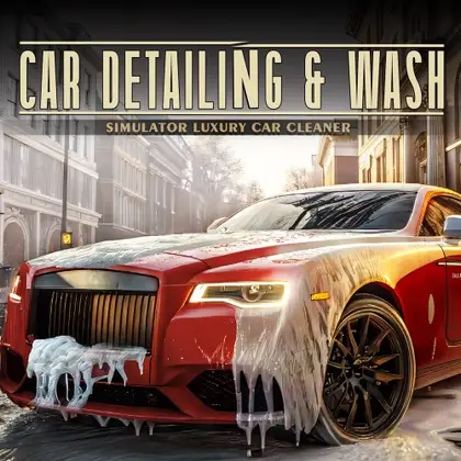 Car Detailing & Wash Simulator : Luxury Car Cleaner Nintendo Switch okładka gry