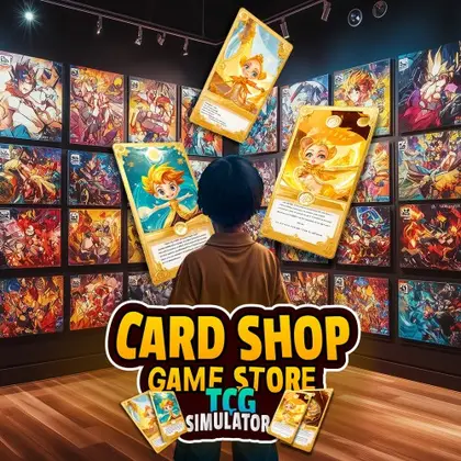 CARD SHOP GAME STORE - TCG SIMULATOR Nintendo Switch okładka gry