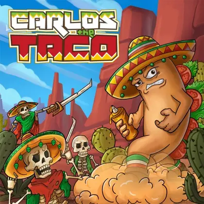 Carlos the Taco Nintendo Switch okładka gry
