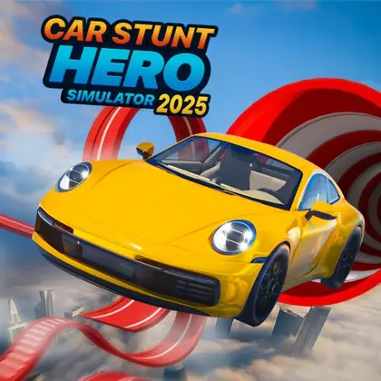 Car Stunt Hero Simulator 2025 Nintendo Switch okładka gry