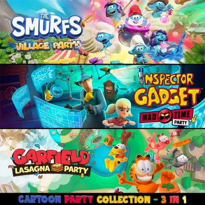 Cartoon Party Collection - 3 in 1 Nintendo Switch okładka gry