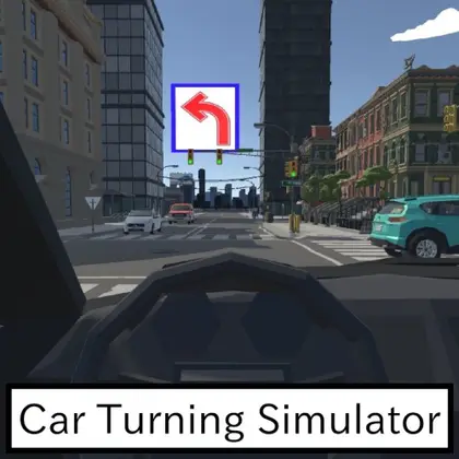 Car Turning Simulator Nintendo Switch okładka gry