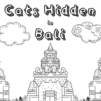Cats Hidden in Bali Nintendo Switch okładka gry