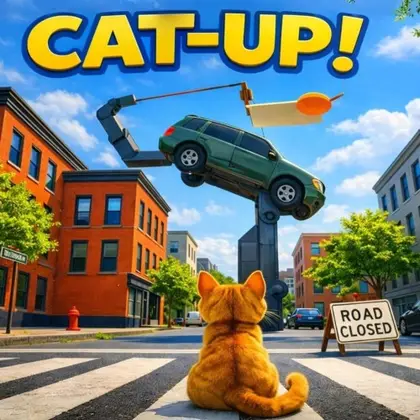 Cat-up! Nintendo Switch okładka gry