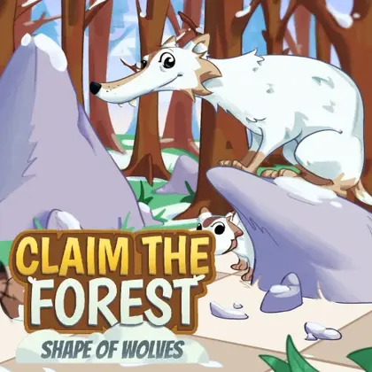 Claim the forest: Shape of Wolves Nintendo Switch okładka gry