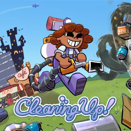 Cleaning Up! Nintendo Switch okładka gry