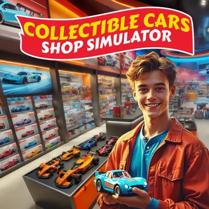 Collectible Cars Shop Simulator Nintendo Switch okładka gry