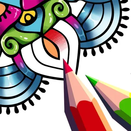 Coloring Book: Mandalas Nintendo Switch okładka gry