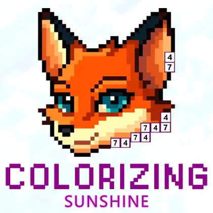 Colorizing: Sunshine Nintendo Switch okładka gry