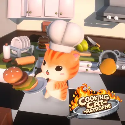 Cooking Cat-Astrophe Nintendo Switch okładka gry