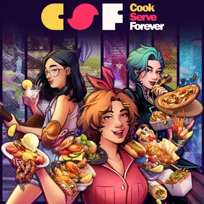Cook Serve Forever Nintendo Switch okładka gry