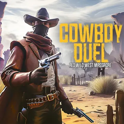 Cowboy Duel: Red Wild West Massacre Nintendo Switch okładka gry