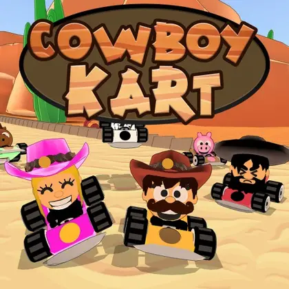 Cowboy Kart Nintendo Switch okładka gry