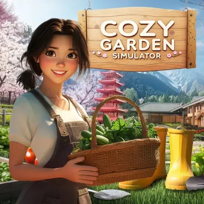Cozy Gardener Simulator Nintendo Switch okładka gry