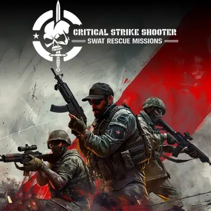 Critical Strike Shooter: SWAT Rescue Missions Nintendo Switch okładka gry