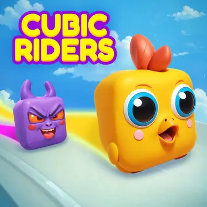 Cubic Riders Nintendo Switch okładka gry