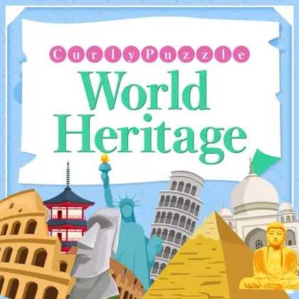Curly Puzzle: World Heritage Nintendo Switch okładka gry