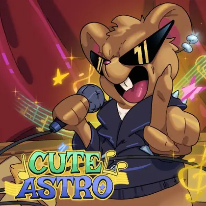 Cute Astro Nintendo Switch okładka gry