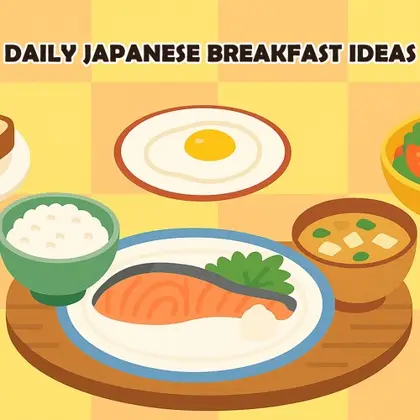 Daily Japanese Breakfast Ideas Nintendo Switch okładka gry