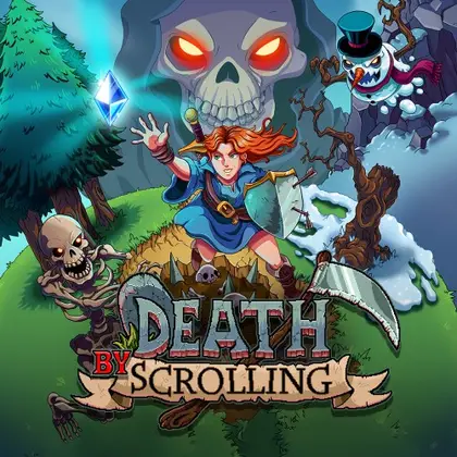 Death by Scrolling Nintendo Switch okładka gry