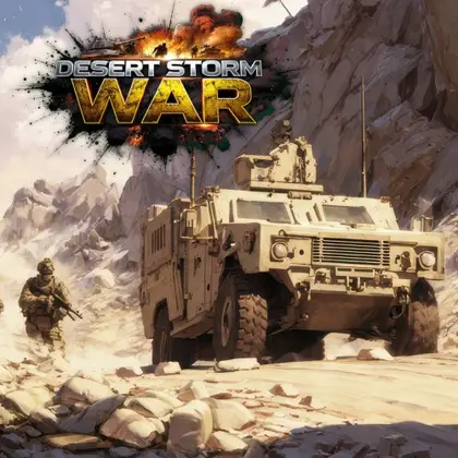 Desert Storm War FPS Nintendo Switch okładka gry