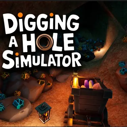 Digging A Hole Simulator Nintendo Switch okładka gry