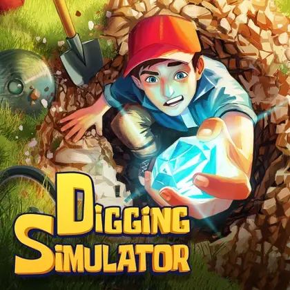 Digging Simulator Nintendo Switch okładka gry