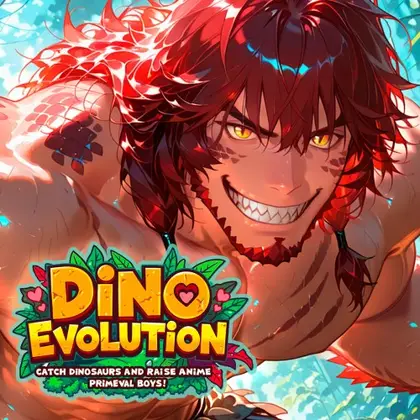 Dino Evolution: Catch Dinosaurs and Raise Anime Primeval Boys Nintendo Switch okładka gry