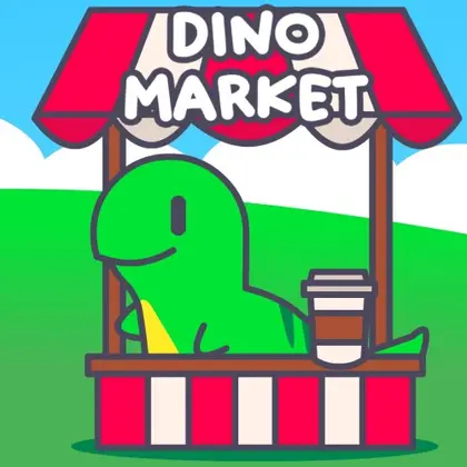 Dino Market Nintendo Switch okładka gry