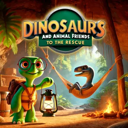 Dinosaurs and Animal Friends to the Rescue Nintendo Switch okładka gry