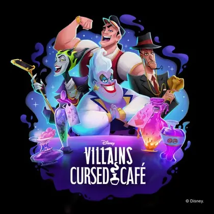 Disney Villains Cursed Café Nintendo Switch okładka gry