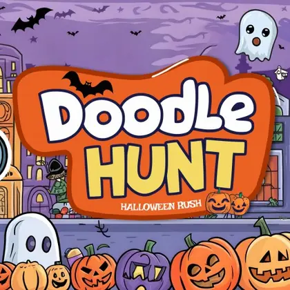 Doodle Hunt: Halloween Rush Nintendo Switch okładka gry