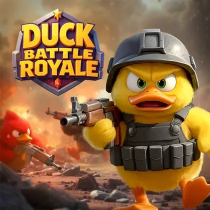 Duck Battle Royale Nintendo Switch okładka gry