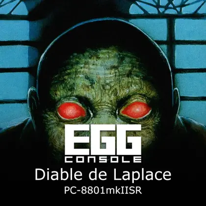 EGGCONSOLE Diable de Laplace PC-8801mkIISR Nintendo Switch okładka gry