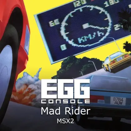 EGGCONSOLE Mad Rider MSX2 Nintendo Switch okładka gry