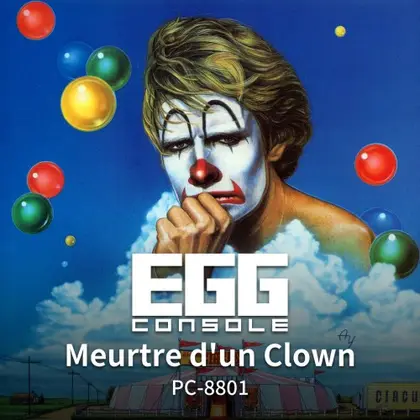 EGGCONSOLE Meurtre d'un Clown PC-8801 Nintendo Switch okładka gry