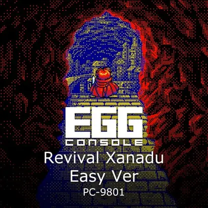 EGGCONSOLE Revival Xanadu Easy Ver PC-9801 Nintendo Switch okładka gry