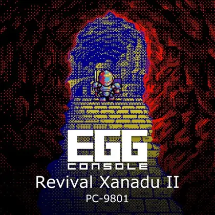 EGGCONSOLE Revival Xanadu II PC-9801 Nintendo Switch okładka gry