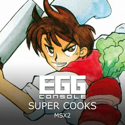 EGGCONSOLE SUPER COOKS MSX2 Nintendo Switch okładka gry