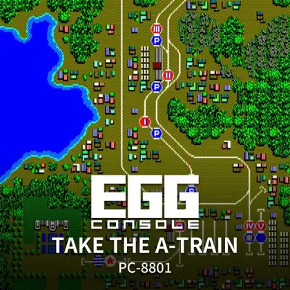 EGGCONSOLE TAKE THE A-TRAIN PC-8801 Nintendo Switch okładka gry