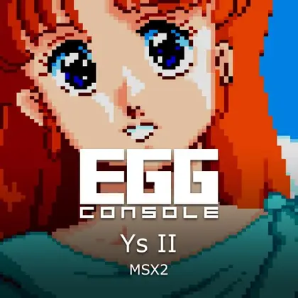 EGGCONSOLE Ys II MSX2 Nintendo Switch okładka gry