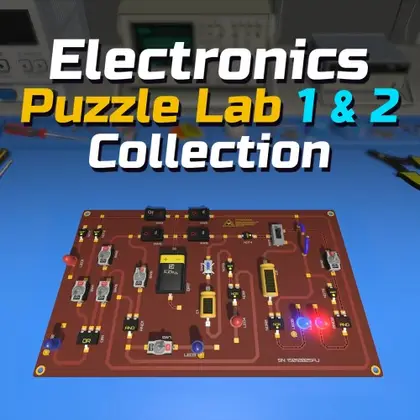Electronics Puzzle Lab 1 & 2 Collection Nintendo Switch okładka gry