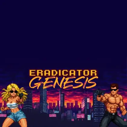Eradicator Genesis Nintendo Switch okładka gry