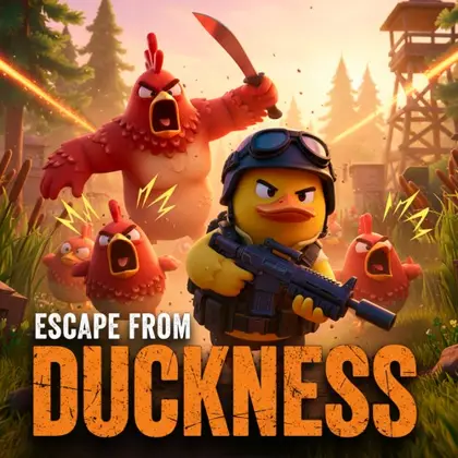 Escape From DUCKNESS Nintendo Switch okładka gry